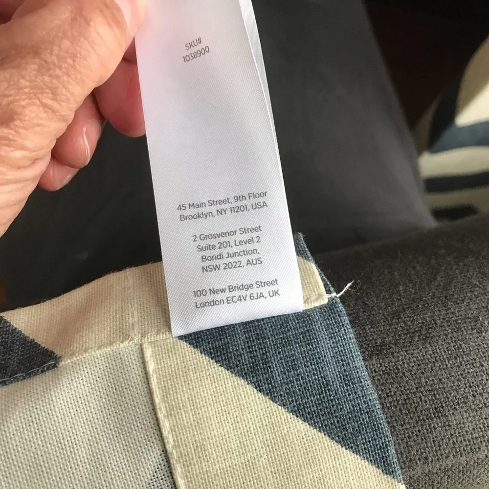 West elm curtains 48x84